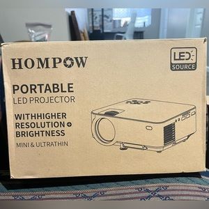 HOMPOW Portable Mini LED Projector